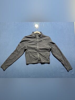YoungLA For Her W553 Nylon Elastane XL nwot Luna Fitted Full Zip Cropped Jacket